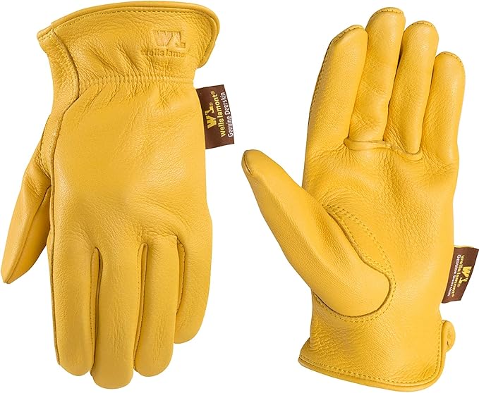 Wells Lamont Women’s Soft Deerskin Full Leather Gloves, Small (987S)