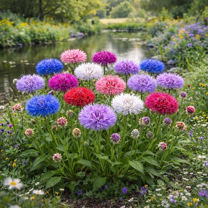 450+ Cornflower Seeds for Planting Outdoors – Heirloom Non-GMO Wildflower Seeds, Easy Grow Pollinator Friendly Garden Flowers for Spring Planting (Blue,450)