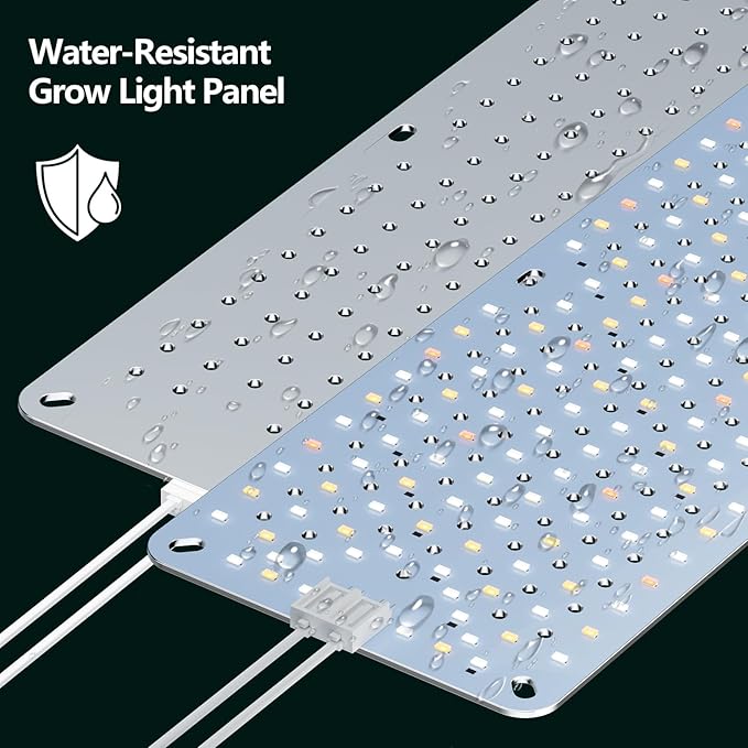 Grow Lights for Indoor Plants Full Spectrum,High PPFD 1920LEDs Plant Lights with 4/8/12/16/20H Timer, Flexible Series & Parallel Connection for Indoor Growing(10 Pack).