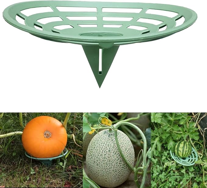 10 Packs Melon Cradle Pumpkin Stand, Harvest Basket, Garden Support Plant Trellis for Cantaloupe Melon, Squash, Watermelon (10)