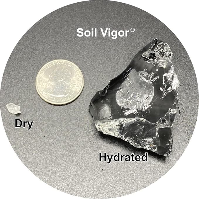 Water Storing Crystals – Commercial Grade Soil Additive & Moisture Retainer – Potassium Polyacrylate Super Absorbent Polymer for Plants, Gardens & Lawns (2)