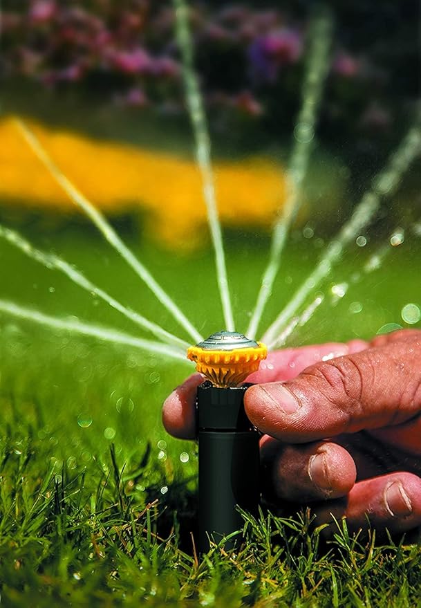 Rain Bird 22SAPROPR Pressure Regulating (PRS) High-Efficiency Pro Rotary Sprinkler, Hand Adjustable 45°- 270° Pattern, 17' - 24' Spray Distance, 4" Pop-up Height