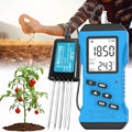 7-in-1 Soil Tester Kit - pH, Moisture, Nutrient Conductivity, Phosphorus, Potassium (NPK) Meter for Garden, Lawn, Farm & Potted Plants, Flower Fertilizer Tool