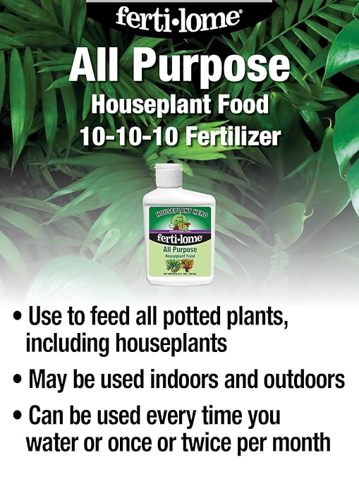 Houseplant Hero All Purpose Plant Food - 10-10-10 House Plant Fertilizer (8 Ounces)