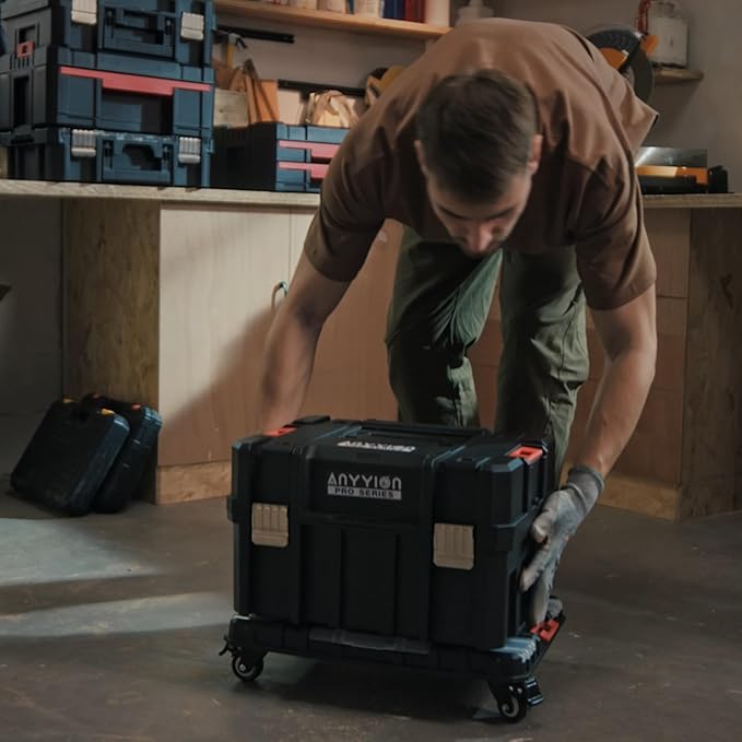 Anyyion Tool Box Base,Suitable for Matching this Series of Toolboxes，Stackable