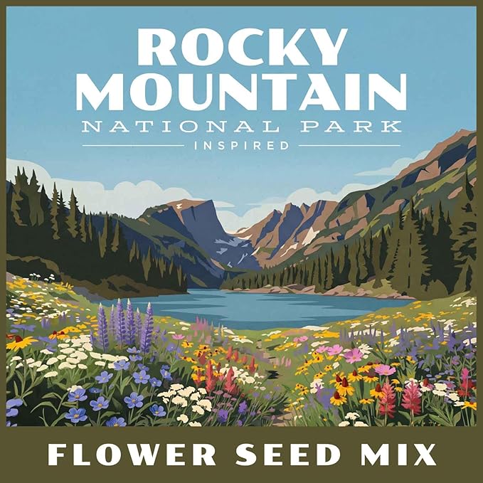 Eden Brothers Rocky Mountain National Park Inspired Wildflower Seed Mix