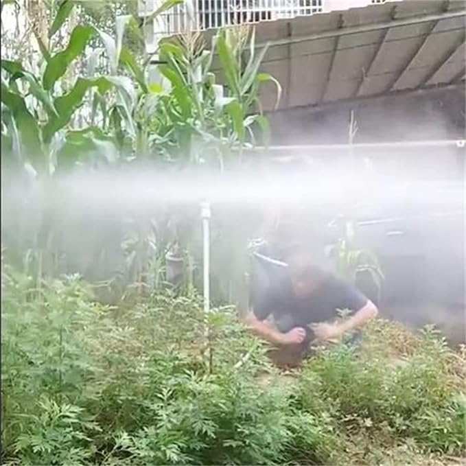 3/4 Arm Automatic Rotary Sprayer, Automatic Rotary Whirling Sprinklers for Plants 360 Degree Rotation Irrigation System Sprinkler Head Spray Diameter of 7-11 Meters for Garden Yard Lawns (2PCS)