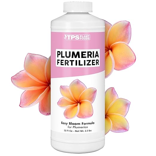 Plumeria Fertilizer for All Frangipani and Tropical Plants, Liquid Plant Food, 32 oz (1 Quart)