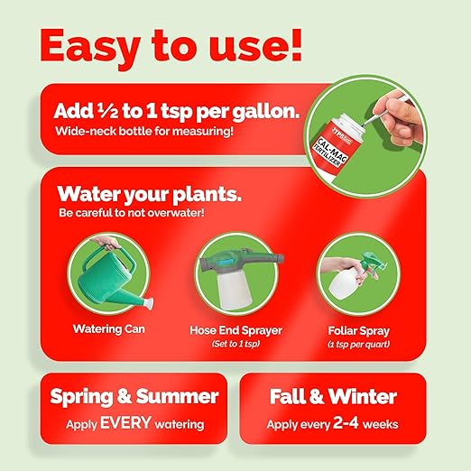 Cal-Mag for Plants Plus Iron and Micros, Calcium and Magnesium, Prevent Common Deficiencies, 2-0-0 CalMag Liquid Plant Fertilizer, 8 oz