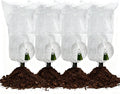 EAONE Plant Covers Freeze Protection 47x71”, Set of 4 Winter Frosts Cloth for Outdoor Plants, Reusable Frost Blankets Tree Wrap Protector for Shrub Cold Weather Bird Insect Prevention, White