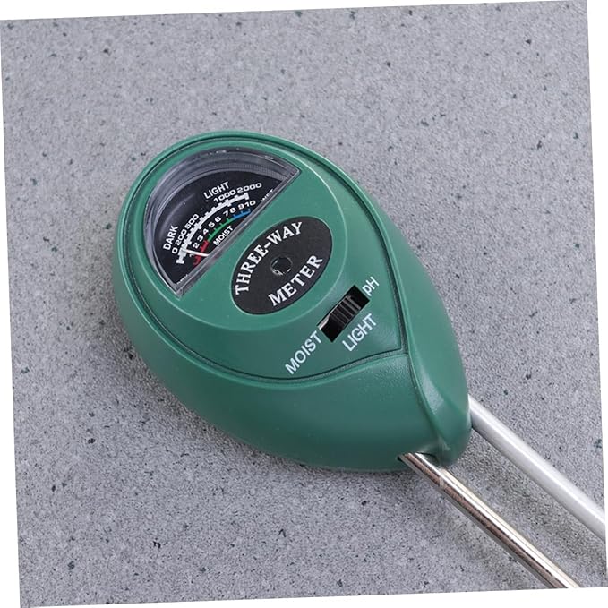 Analog Soil Moisture Tester Light Meter 3-in-1 Hygrometer for Houseplants Garden Soil Moisture Sensor for Potted Plants