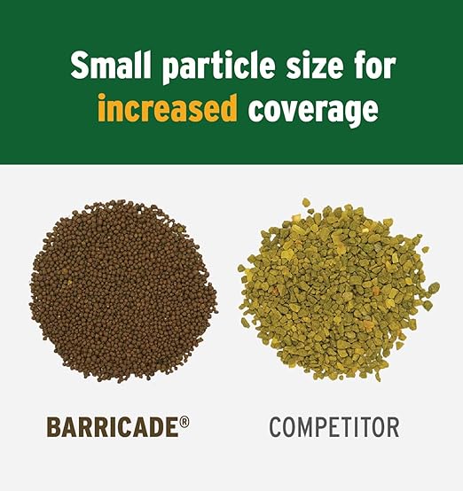 The Andersons Barricade Professional-Grade Granular Pre-Emergent Weed Control - Covers up to 12,880 sq ft (40 lb)