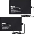iPower 8x12 Inch Reptile Heat Pad Under Tank Heater, Energy-Efficient & Waterproof Design Terrarium Warmer Mat for Turtles, Lizards, Snakes, 2 Pack