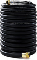 5/8" x 200ft Garden Hose, -40℉ To 190℉ Hot/Cold, Heavy Duty,Flexible, 300psi Working, 1000psi Burst, 3/4" Brass Fittings with Hose Protector Coil Spring for Outdoor,Yard, Farm
