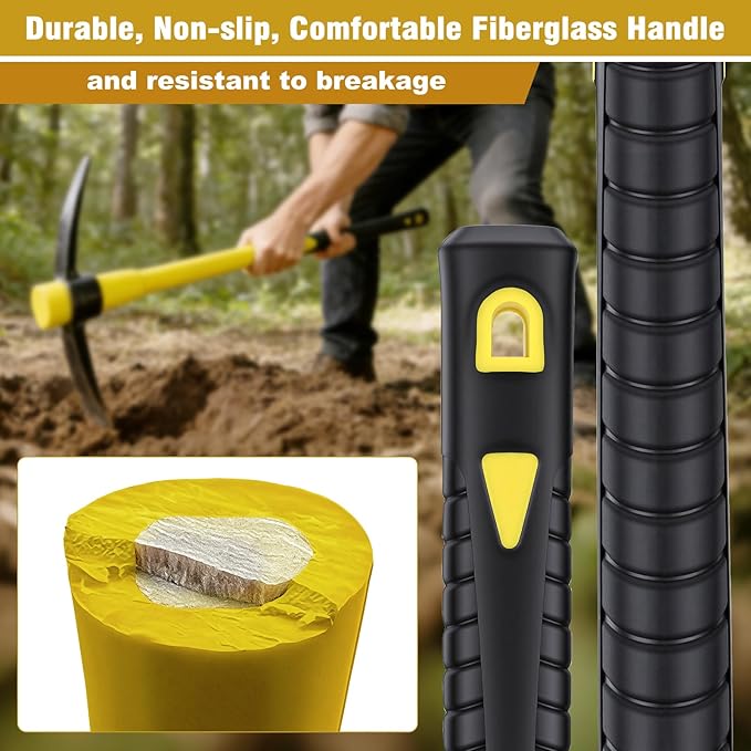 36 inch Garden Hoe Fiberglass Handle Hoe Garden Tool Carbon Steel Hand Tools