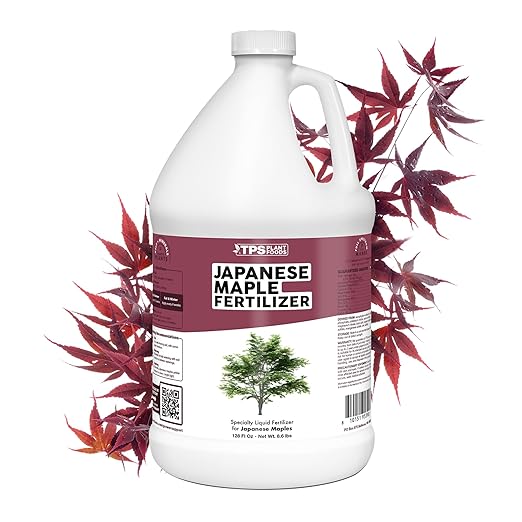 Japanese Maple Fertilizer, Complete Liquid Plant Food for All Japanese Maple Tree Varietals, 1 Gallon (128 oz)