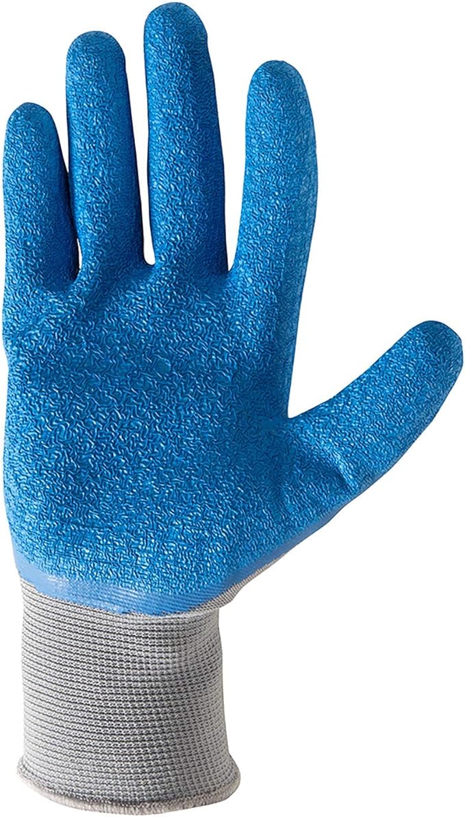 Wells Lamont 3 Pair Pack Men's Latex Grip Work Gloves, Medium (133MF)