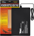 iPower Reptile Heating Pad, Under Tank Heater, Waterproof Terrarium Heat Mat 8X12 Inch, for Turtle, Lizard, Frog, Snake and Other Reptiles