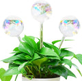 Pynqdfu 3 Pcs Plant Watering Globes,Self Watering Planter Insert Plant Accessories,Colorful Glass Plant Watering Devices for Indoor Plants