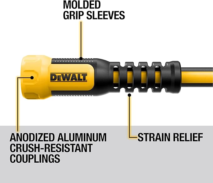 DEWALT Professional Grade Heavy Duty Garden Hose 50 Feet x 5/8 Inch