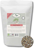 Bonsai Tree Potting Mix, Organic. 2qt Bag (3.5lbs) with Biochar, Mycorrhizae, Lava Rocks, Pumice, Pine Bark, Wood Compost, and Other Essential Nutrients.