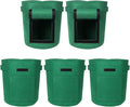 SILKIR W Grow Bags, 7 Gallon, Green