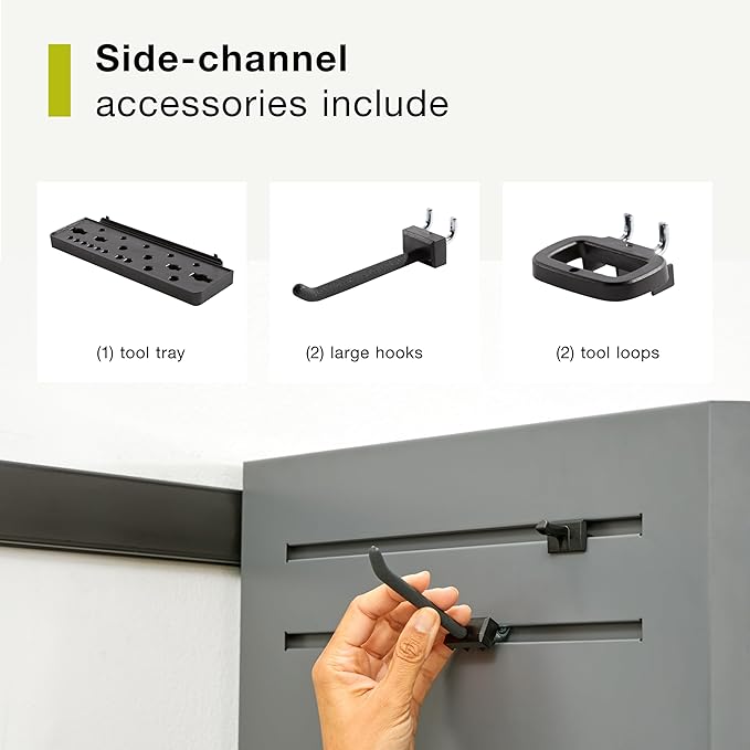 Rubbermaid FastTrack 2 Door + Drawer Base Cabinet, Garage Storage Systems, Garage Organization