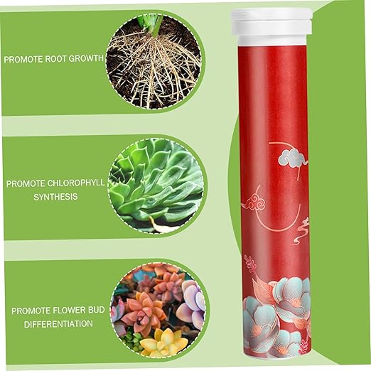 2 Bottles Organic Fertilizer, Slow-Release Tablet Organic Fertilizer, Concentrated All-Purpose Tablets for Boost Plant Growth and HealthOrganic
