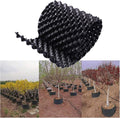 Air Pruning Containers, Thickened PVC Plant Root Trainer, Transplant Tool for Vegetables, Fruit Trees, Bonsai & Hydroponics (Black,H60cm L200cm)