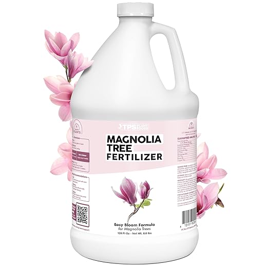 Magnolia Tree Fertilizer – Liquid Plant Food for More Blooms, Rich Green Leaves & Stronger Root Development, 1 Gallon