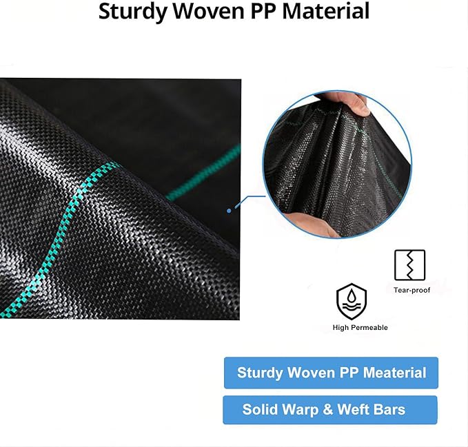 Driveway Fabric, 13FT x115FT Road Fabric Commercial Weed Barrier Fabric, Landscape Fabric Heavy Duty 3.5OZ French Drain Fabric for Erosion Control,Landscape Fabric,Construction Projects