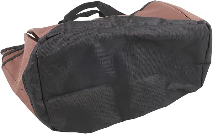Garden Tool Storage Bag 14 x 10.9 x 9.4 in Coffee Color, Portable 600D Oxford Organizer for Outdoor Yard Gardening accessesories(Coffee color)