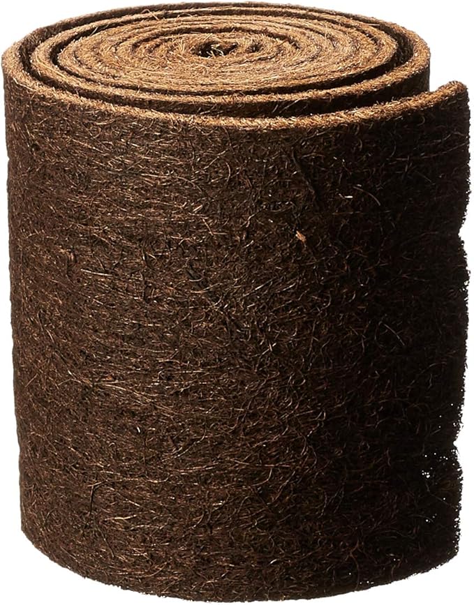 Bosmere Border Protection Edging Weed Mat, 10' x 9" Wide – Brown Landscape Fabric for Garden Beds, Pathways & Borders
