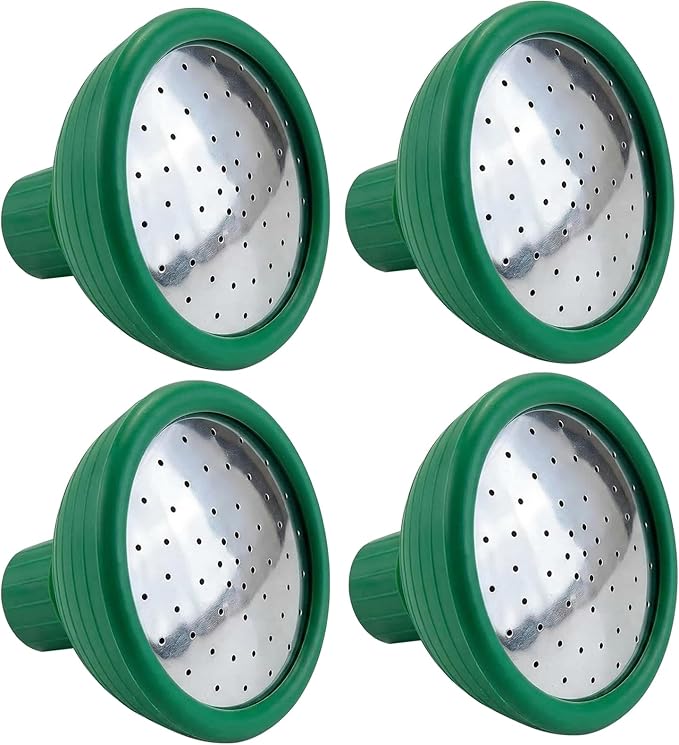 4 Pack Watering Can Head, Watering Can Replacement Head, Universal Garden Watering Can Rose Head Water Sprinkler for Most Garden Watering Cans