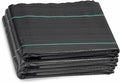Landscape Fabric 6ft X 50ft Weed Barrier Landscape Fabric Heavy Duty Premium 3.2oz Garden Fabric Weed Barrier Weed Block Gardening Mat,Woven Geotextile Fabric Ground Cover Weed Barrier