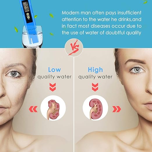 PH Meter, 0.01 High Accuracy PH Pen PH Tester for Water Hydroponics Digital, Digital PH Meter Pocket Size with 0-14 PH Measurement Range, PH Tester for Water, Aquaculture, Lab and Pool