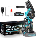 Saker Mini Chainsaw,Portable Electric Chainsaws Cordless,Handheld Chain Saw Pruning Shears Chain Saws for Tree Branches,Courtyard,Household and Garden,Gifts for Men Dad Husband Women