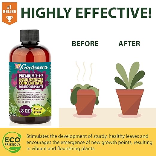 𝐁𝐄𝐒𝐓𝐒𝐄𝐋𝐋𝐄𝐑 Premium Liquid ANTHURIUM Fertilizer - 3-1-2 Concentrate for Indoor Plants and Flowers - Organic Plant Food - [8oz]
