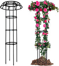 Garden Trellis for Climbing Plants Outdoor, 4.4 Feet Trellis for Climbing Plants, Sturdy Plant Support Trellis for Flowers Vegetable Fruits Vines