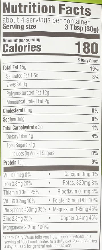 365 by Whole Foods Market, Organic Hemp Seed, 4 Ounce (Pack of 5)