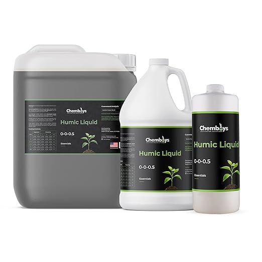 Chemboys Organic Humic Acid with Fulvic – Liquid Carbon Concentrated Plant Supplement for Increased Nutrient Uptake, Soil, Lawns, Hydroponics & Garden – Soil Conditioner Plant Food Enhancer - 8 fl oz