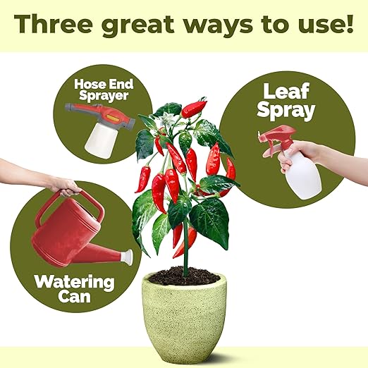 NPK Fertilizer – All Purpose Liquid NPK Plant Food for All Plants, 8 oz (250 mL)