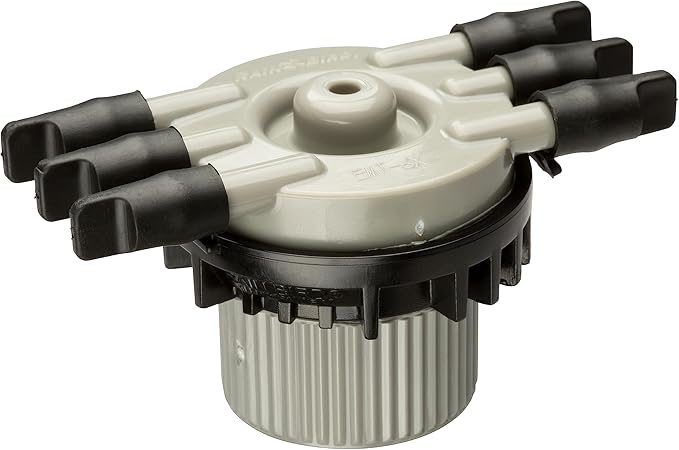 Rain Bird MANIFRE6S Drip Irrigation 6-Port Manifold,Unregulated Free Flow,(Pack of 10)