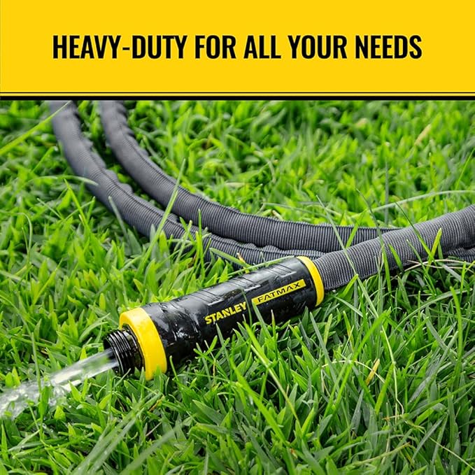 FATMAX® 75 ft x 5/8 in Heavy-Duty EXOJACKET® Fabric Garden Hose - BDS7390