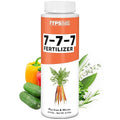 7-7-7 Fertilizer for Plants, Great for Vegetables, Flowers, and Shrubs, Liquid Plant Fertilizer by TPS Plant Foods, 8oz (250ml)