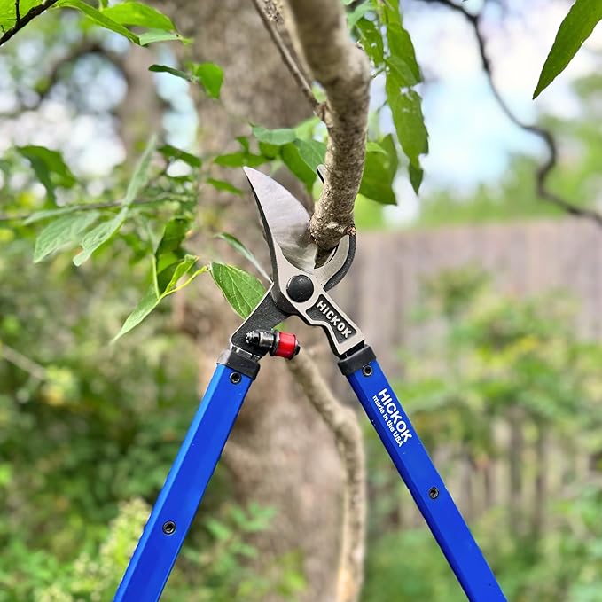 Hickok Heavy Duty Loppers for Tree Trimming – 36" Branch Cutter & Pruning Shears with Long Handle | Lightweight Aluminum Tree Trimmer | Professional-Grade Pruner Made in USA