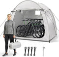 Outvita Bike Tent, Outdoor Portable Bicycle Storage Sheds with 210D Oxford Fabric PU4000 Waterproof Cover for 2-3 Bikes, Storage Cover Shelter for Motorcycle,Garden Tools,Toys,Lawn Mower