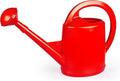 Consolidated Plastics Durable Swiss Watering Can with UV Protection, Ergonomic Handle for Indoor/Outdoor Gardening, Made in Switzerland (10 Liter, Red)