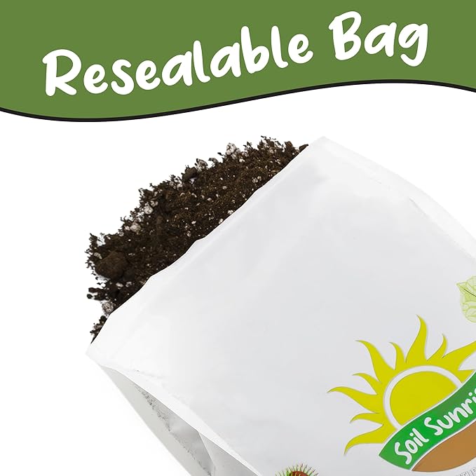 Soil Sunrise Tropical House Plant Potting Mix (12 Quarts); for All Types of Indoor House Plants