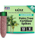 Magnesium Palm Tree Fertilizer Spikes, 40 Pack - Fertilizer Sticks & Plant Food Spikes for Palm Trees & Ferns - Contains 20% Sulfur, Magnesium, Nitrogen, and Essential Nutrients